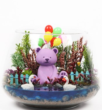 Sevimli Ayıcıklı Göl Kenarında Teraryum - Oslo