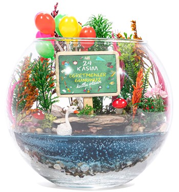 öğretmenler günü özel teraryum