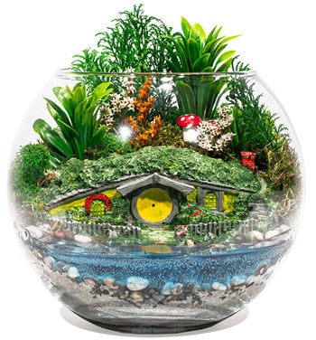 yapay göl evi teraryum