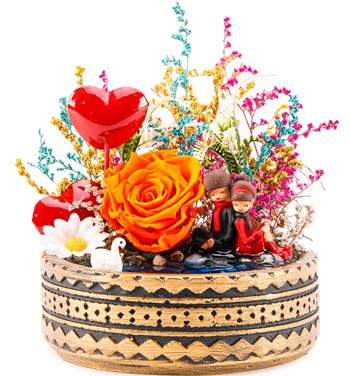 Solmayan Gül Teraryum