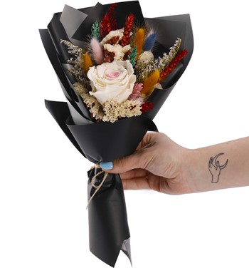 Solmayan Gül Buketi 