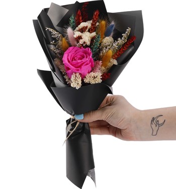 Solmayan Gül Buketi 