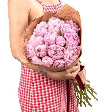 15'li şakayık buketi