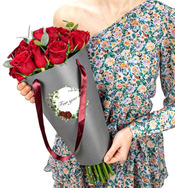 venüs kırmızı gül buket