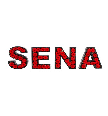 4'lü solmayan gül tasarım