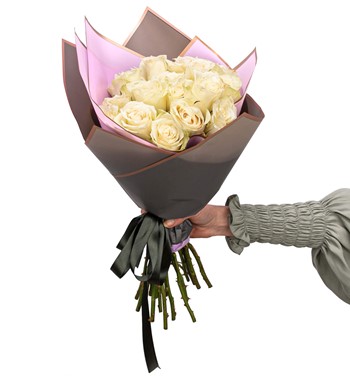 renkli gül buketleri