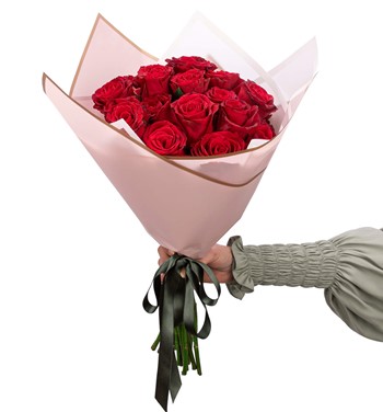 Aşkın Büyüsü Premium Kırmızı Gül Buketi