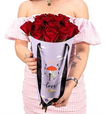 kırmızı gül buketleri