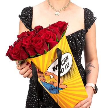 20'li kırmızı gül