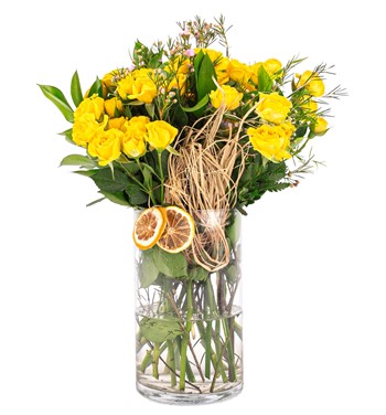 sarı mini güller online