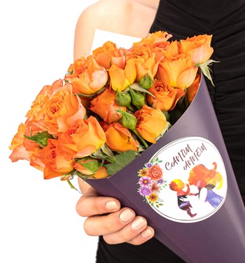 turuncu mini gül fiyat